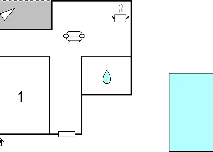 1 Bedroom Beautiful In *